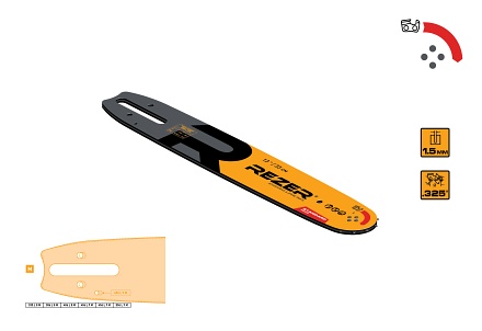 Rezer Standard 335 L 8 M